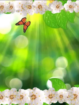 Весенний фон