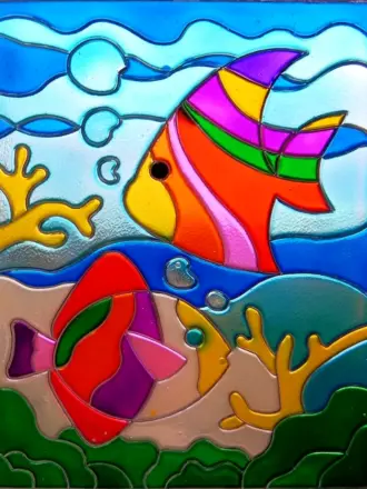 Витраж для детей