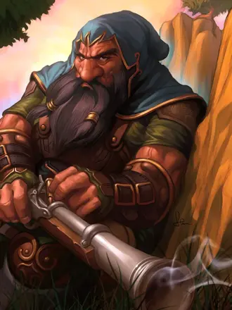 World of Warcraft охотник дворф