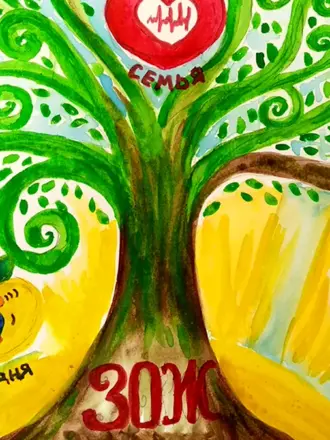 Здоровый образ жизни рисунок